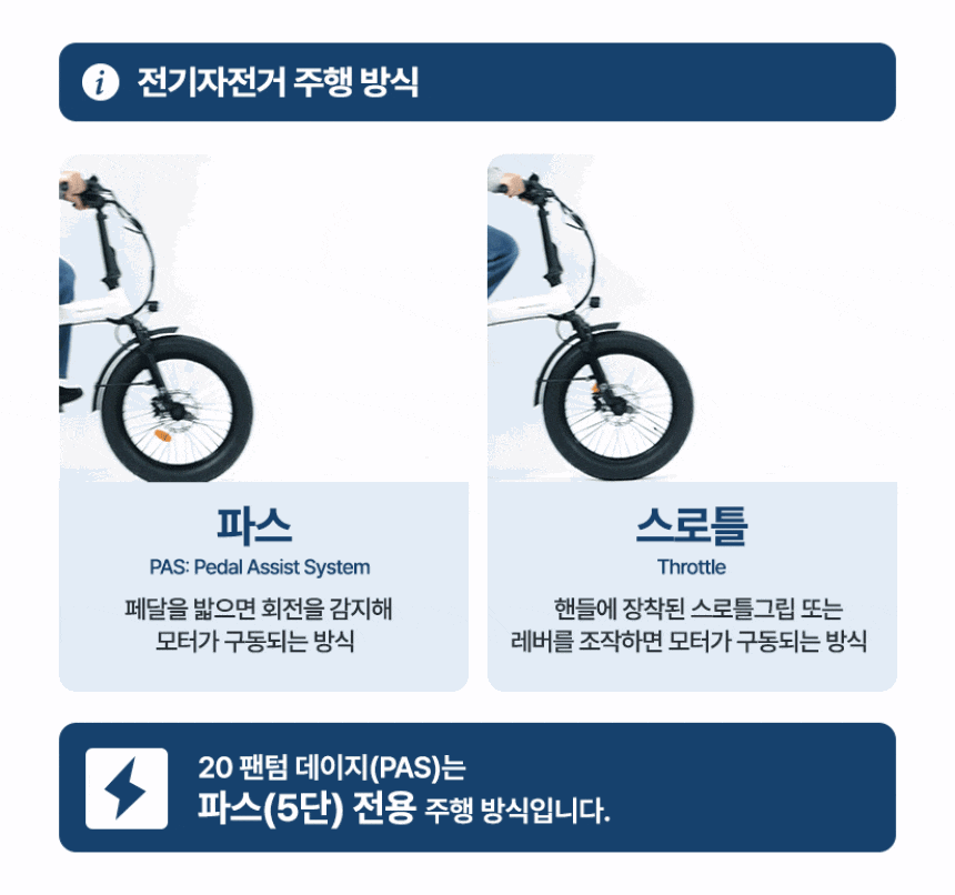 삼천리 2026 팬텀 데이지 7 PAS 전용 전기자전거 20인치 (블루블랙)  (36) 팬텀 데이지 7 PAS 전용 상세 이미지 3
