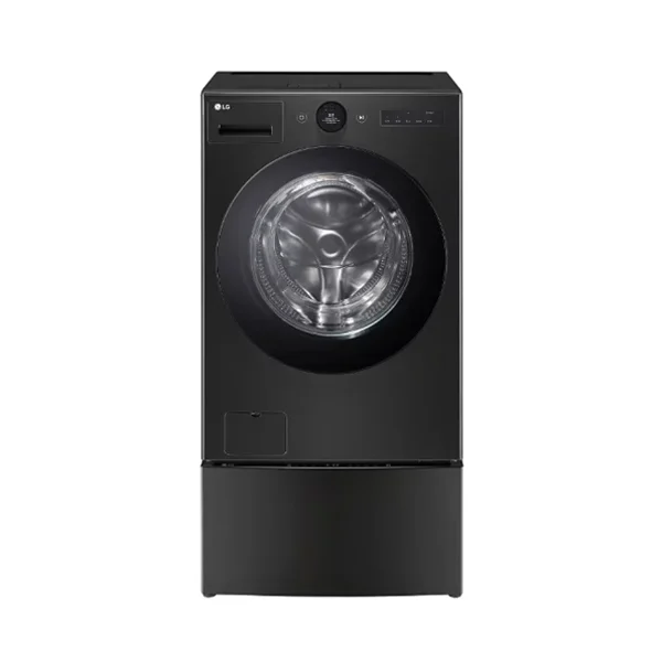 [LG] 트롬 오브제컬렉션 워시콤보 세탁기 25kg+건조기 15kg+미니워시 스페이스 블랙 (FH25KAX)
