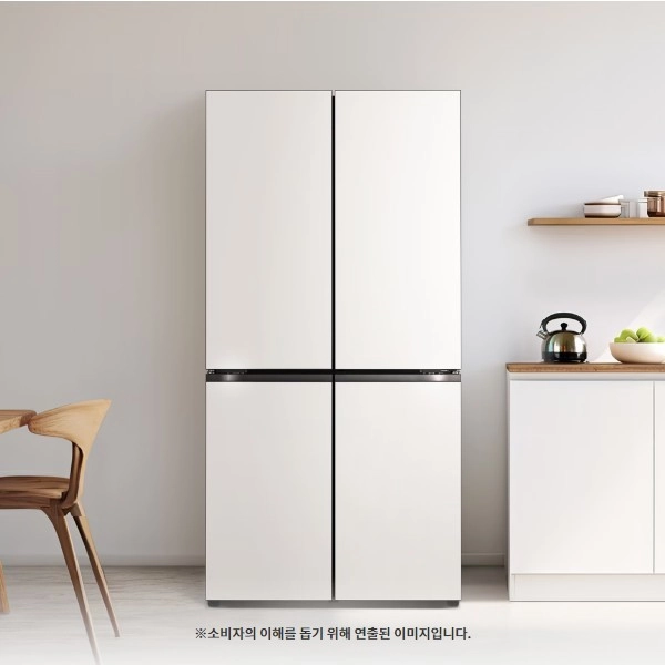 [LG] 디오스 오브제컬렉션 매직스페이스 냉장고 870L 베이지&베이지 H875GBB111 썸네일 2