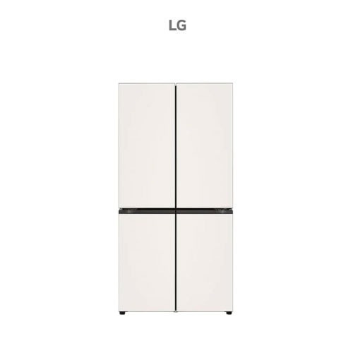 [LG]오브제컬렉션 냉장고 (더블매직스페이스) 871L 2등급(베이지&베이지) M876GBB232